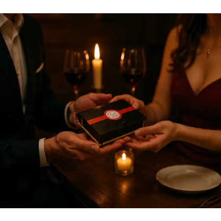 Kupony Przyjemności Zdrapki VOUCHER 25x w pudełku dla niej niego dla ukochanej na każdą okazje